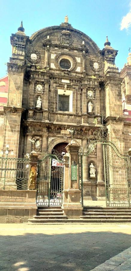 Hostal Azul Puebla Centro Histórico Exterior foto