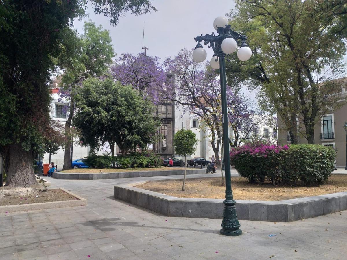 Hostal Azul Puebla Centro Histórico Exterior foto