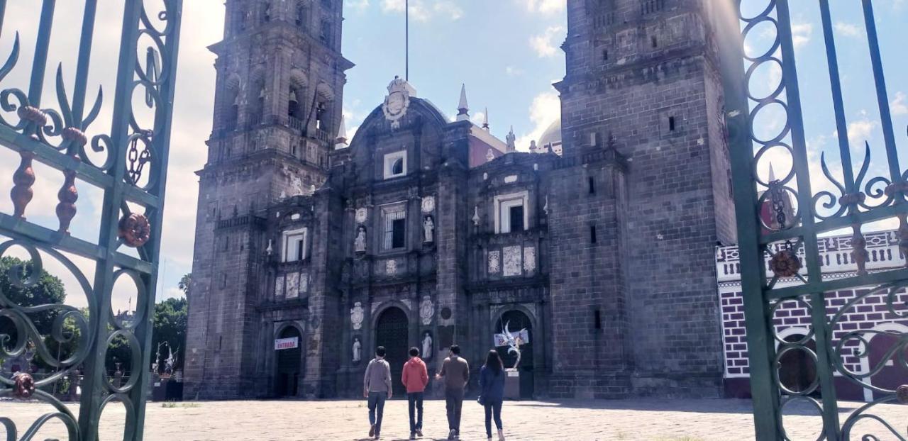Hostal Azul Puebla Centro Histórico Exterior foto