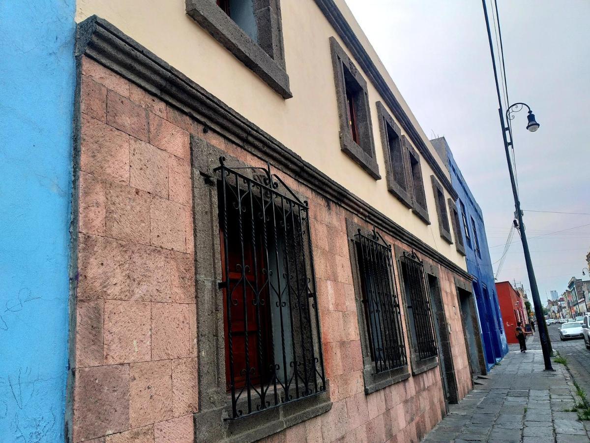 Hostal Azul Puebla Centro Histórico Exterior foto