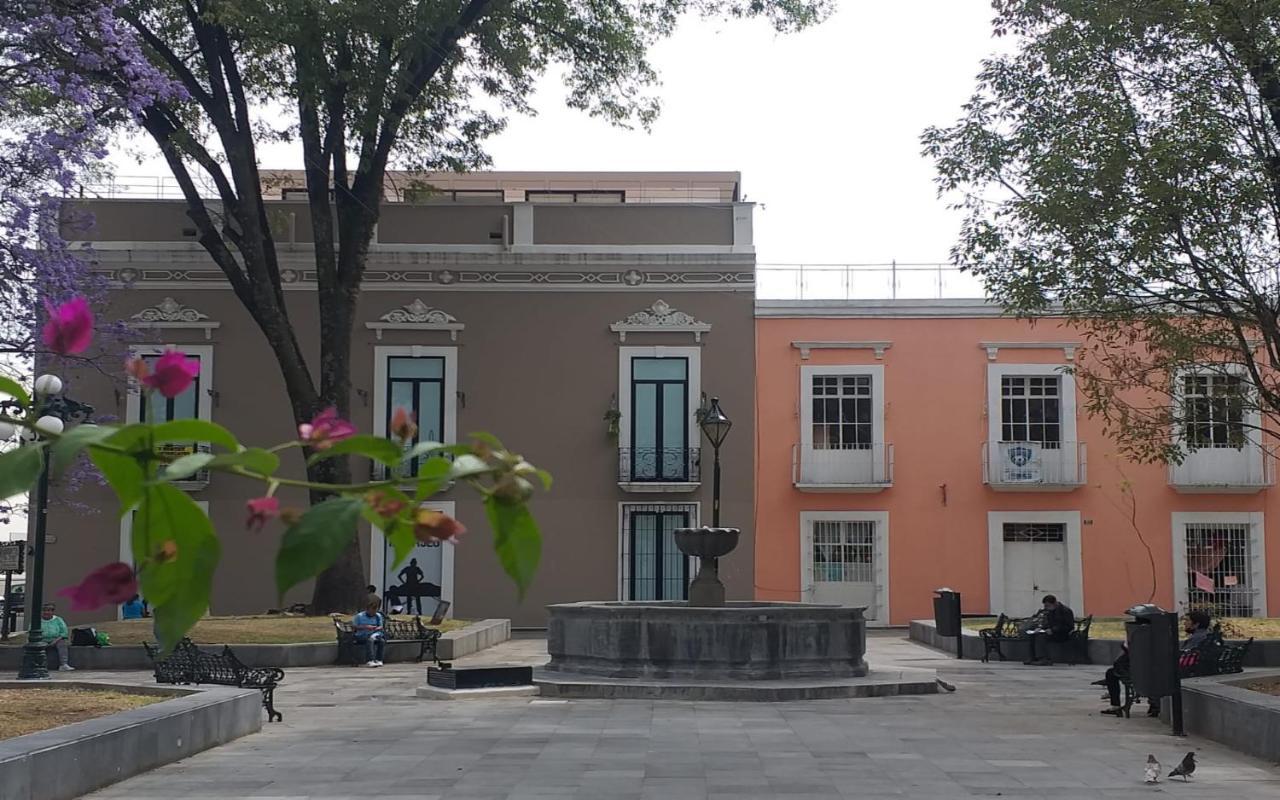 Hostal Azul Puebla Centro Histórico Exterior foto